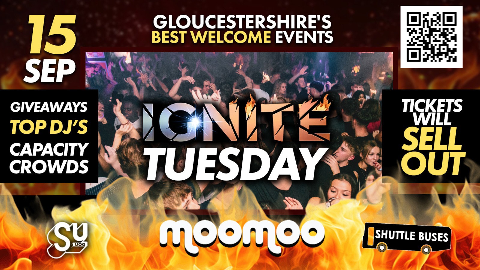 🔥Ignite Tuesday at MooMoo 🧯 | Official UoG Welcome Week 2026  | Tuesday 15th September 2026