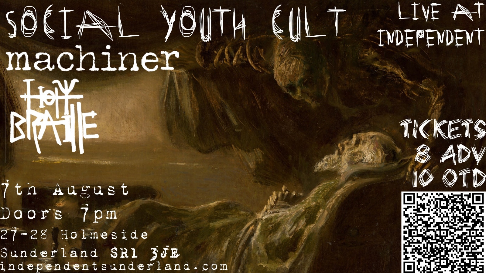 Social Youth Cult w/ Machiner & Holy Braille