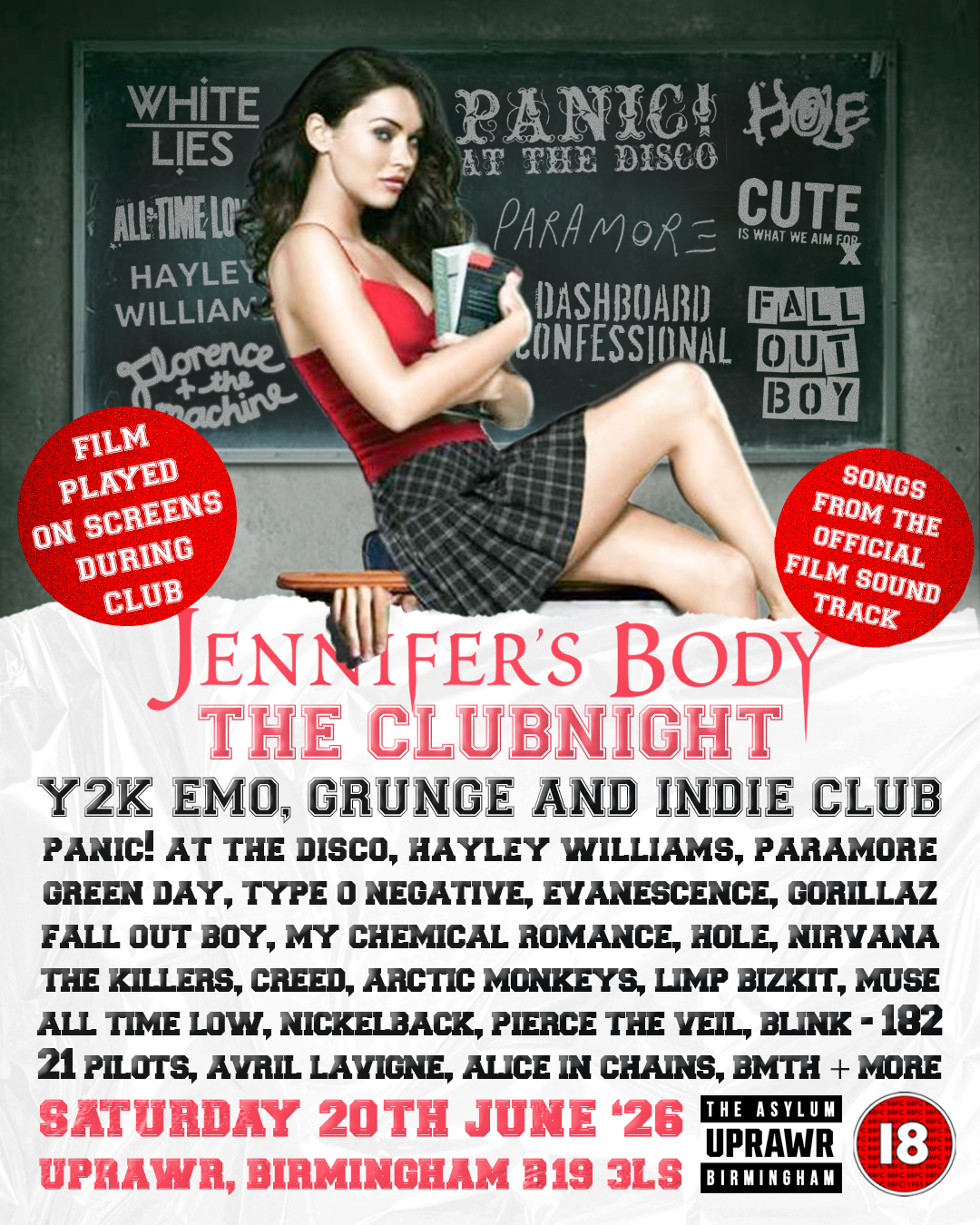 Jennifers Body: The Clubnight 🩸🩸🩸
