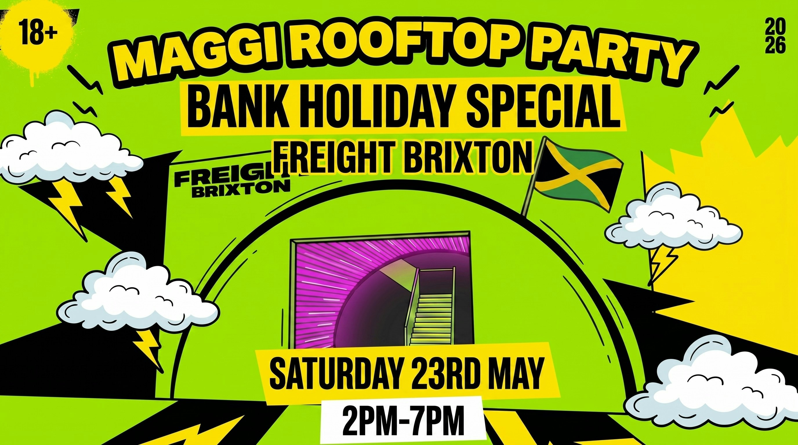 Maggi’s Pon Di Roof: City Splash Warm Up Party