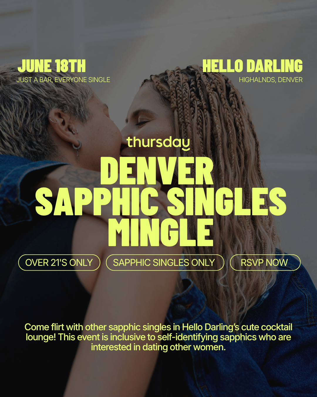 Thursday | Sapphic Singles Mingle | Highlands
