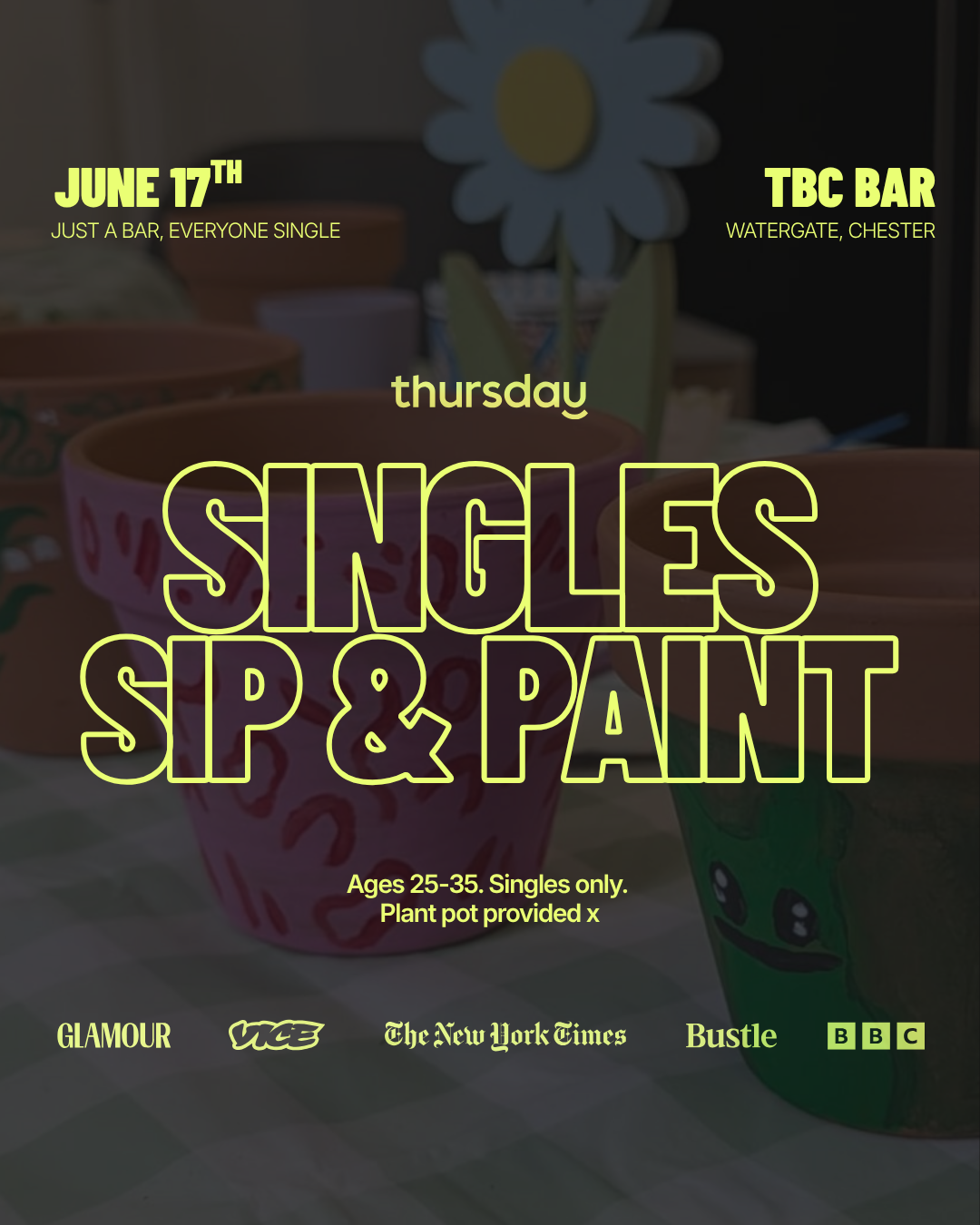 Wednesday | Sip n Paint | Chester