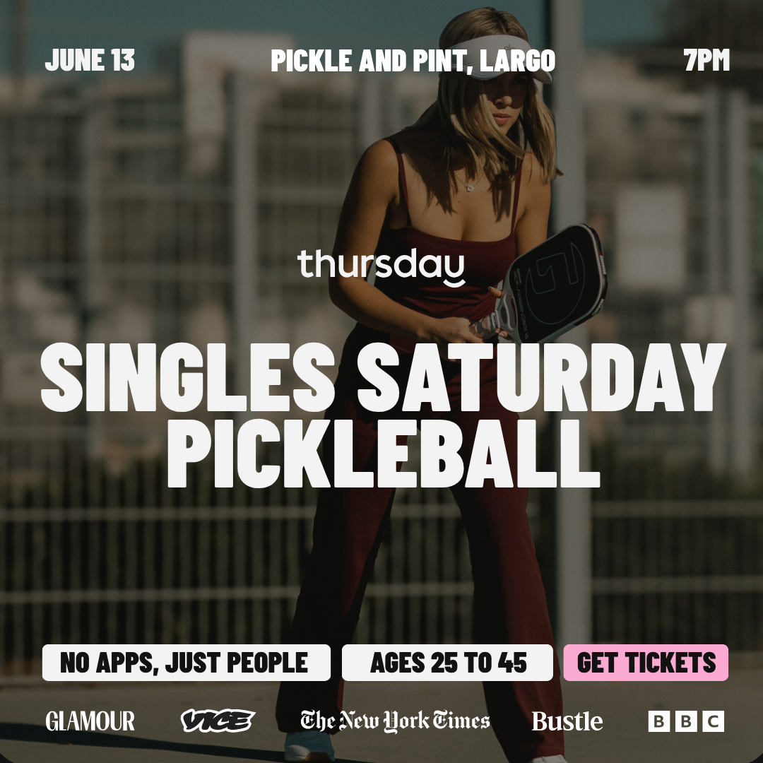 Thursday | Singles Only Pickleball | Tampa Bay