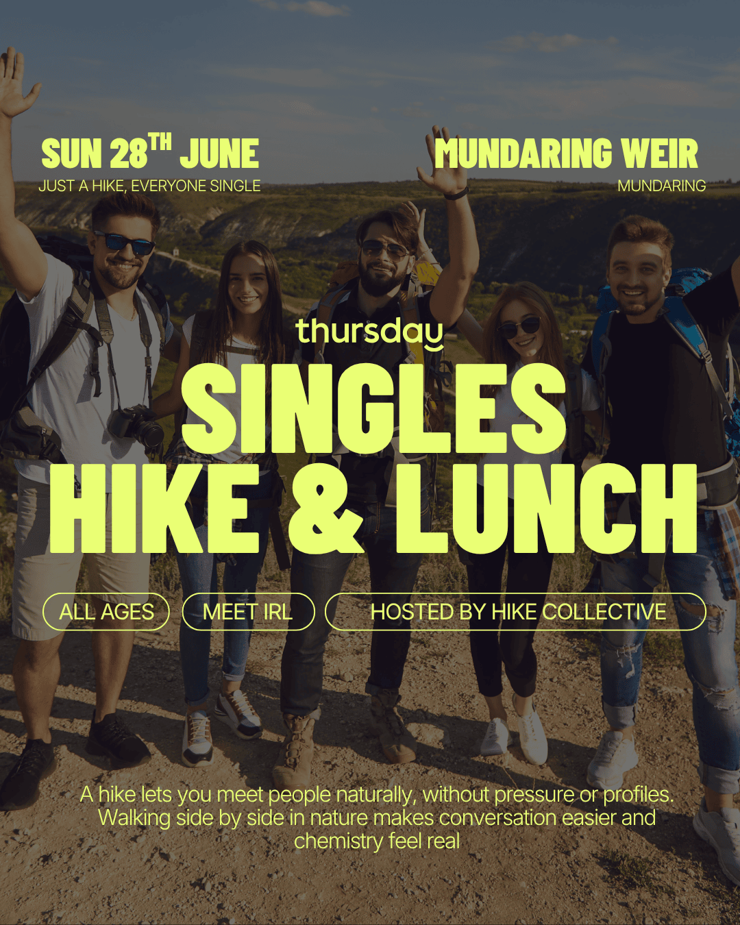 Sunday | Mundaring Weir Hike & Lunch | Mundaring (All Ages)