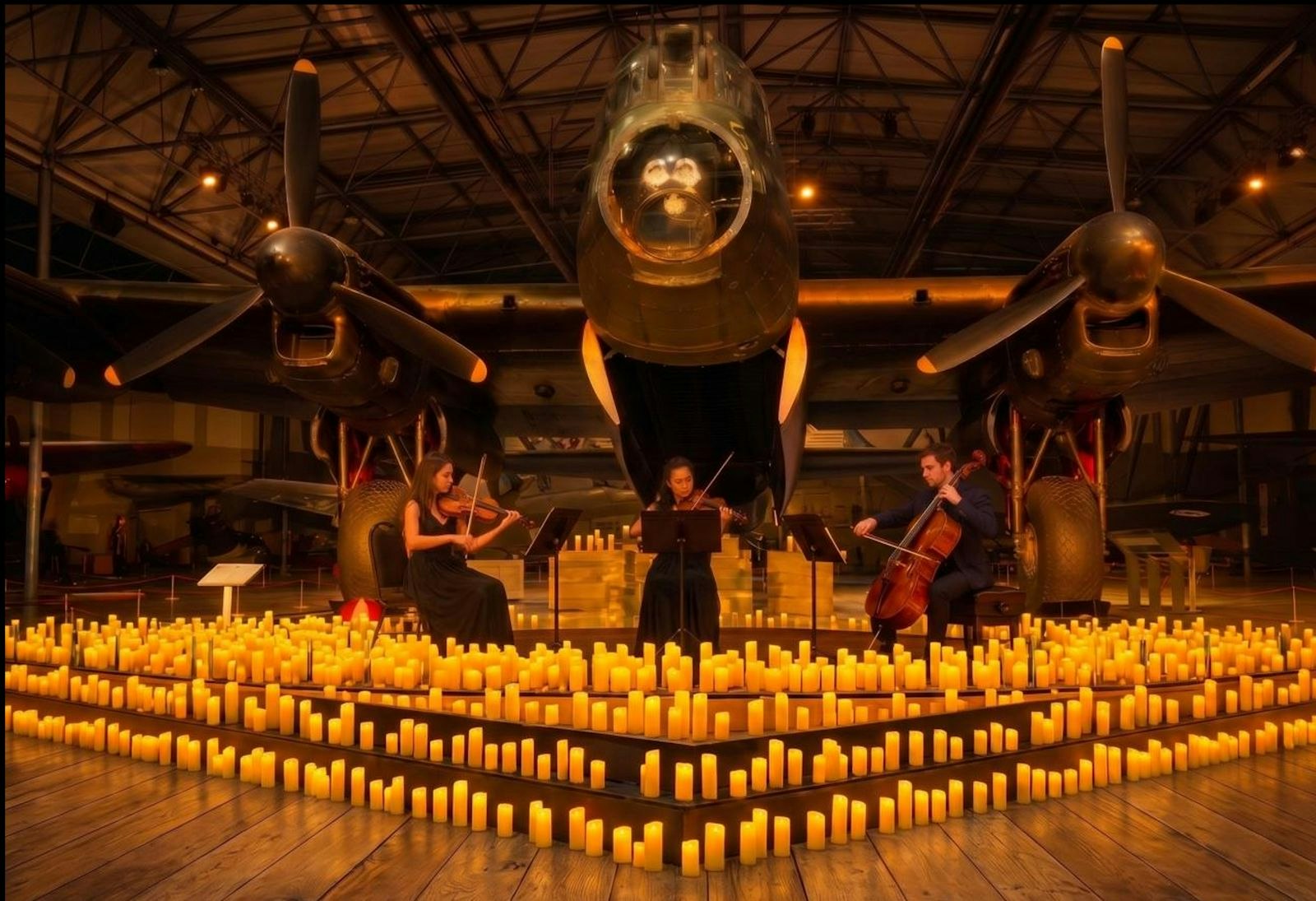 A Coldplay Candlelight Experience at the Royal Air Force Museum in Edgware – Saturday 27th June