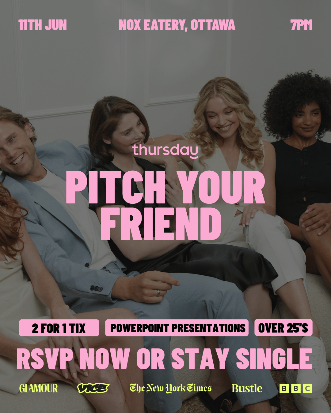 Thursday | Pitch Your Friend | Nox Eatery