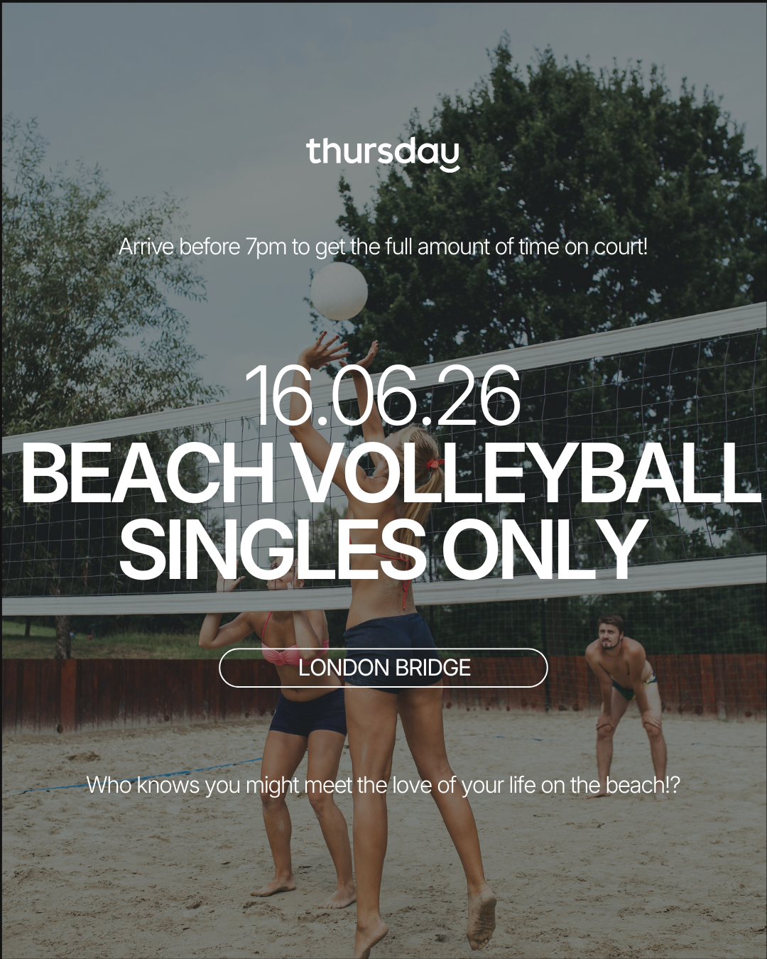 Tuesday | Beach Volleyball | London Bridge