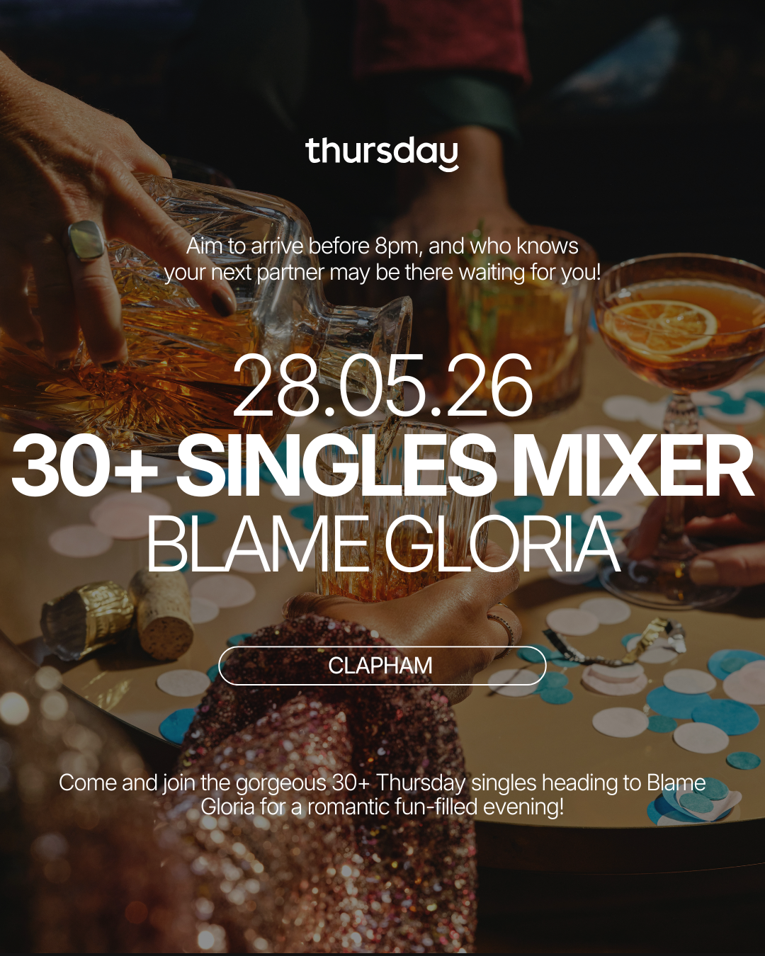 Thursday | Blame Gloria 30+ | Clapham Junction