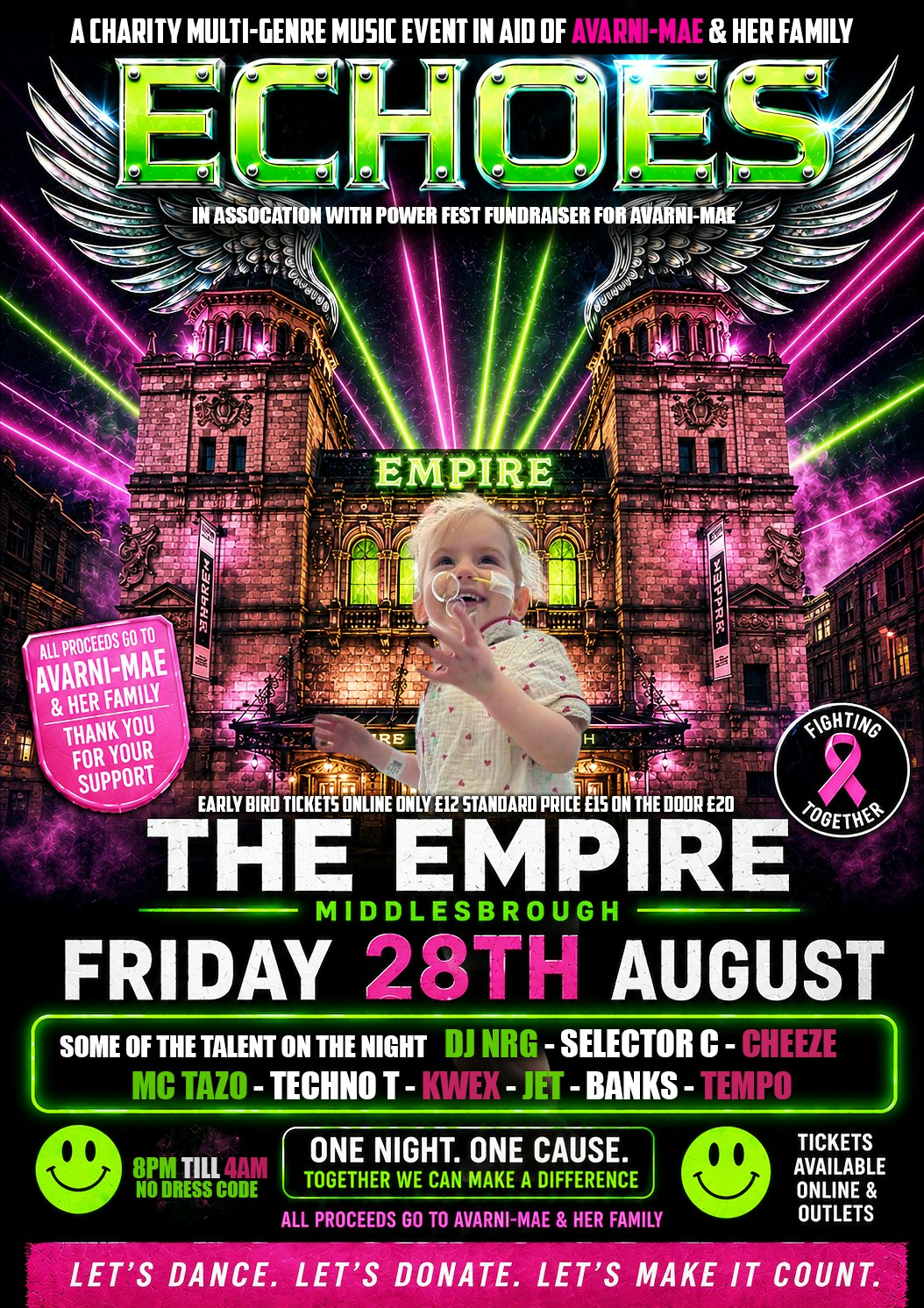 Echoes |  Charity Fundraiser Rave