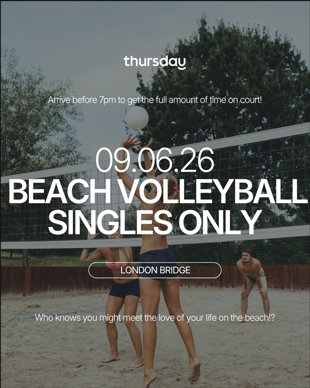 Tuesday | Beach Volleyball | London Bridge