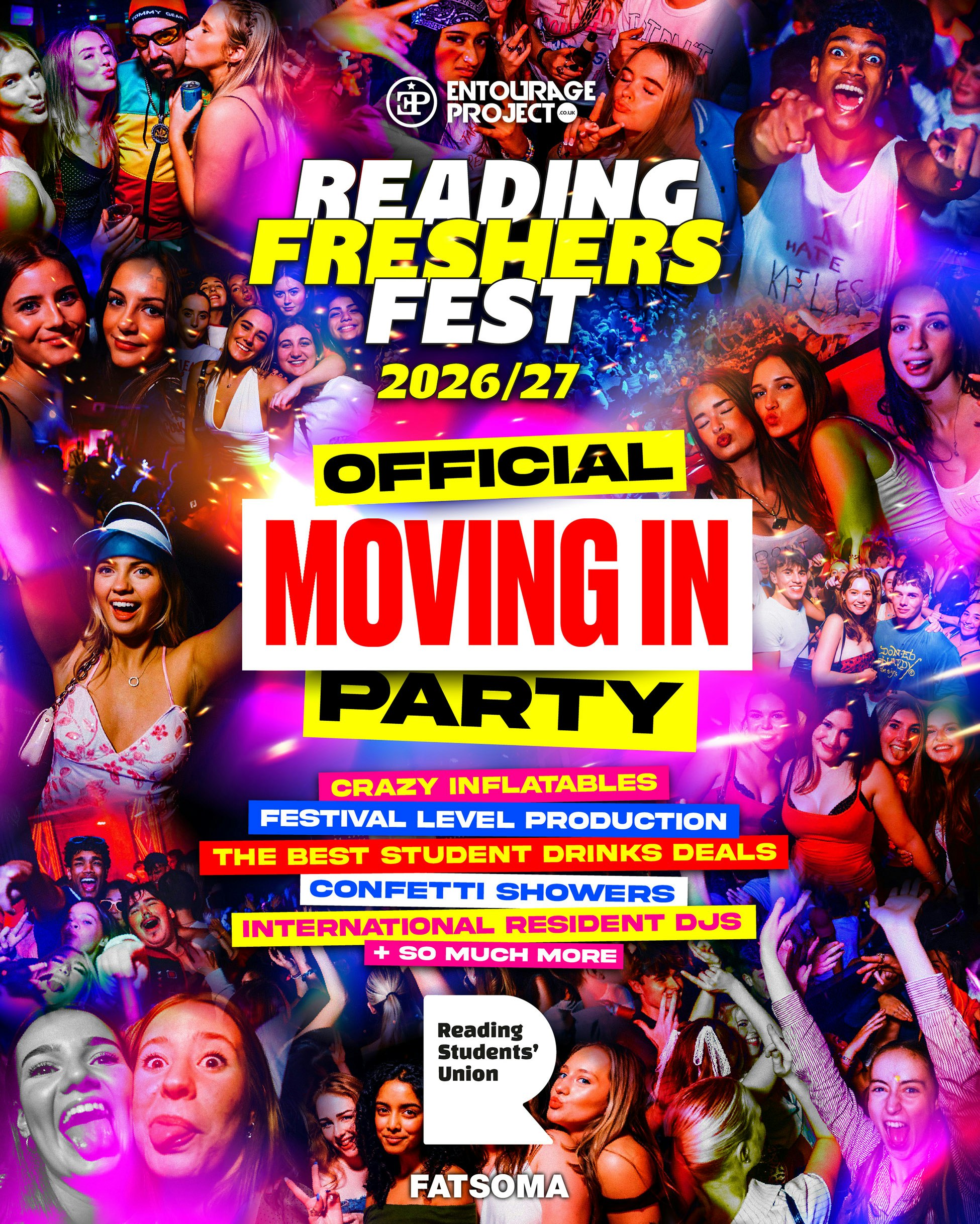 Reading’s Official Moving In Party 🚀 ON SALE NOW