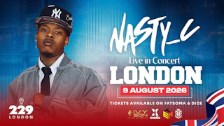 NASTY C LIVE IN CONCERT LONDON