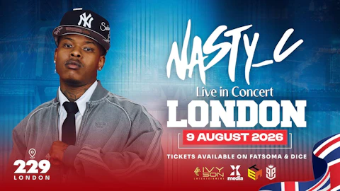 NASTY C LIVE IN CONCERT LONDON