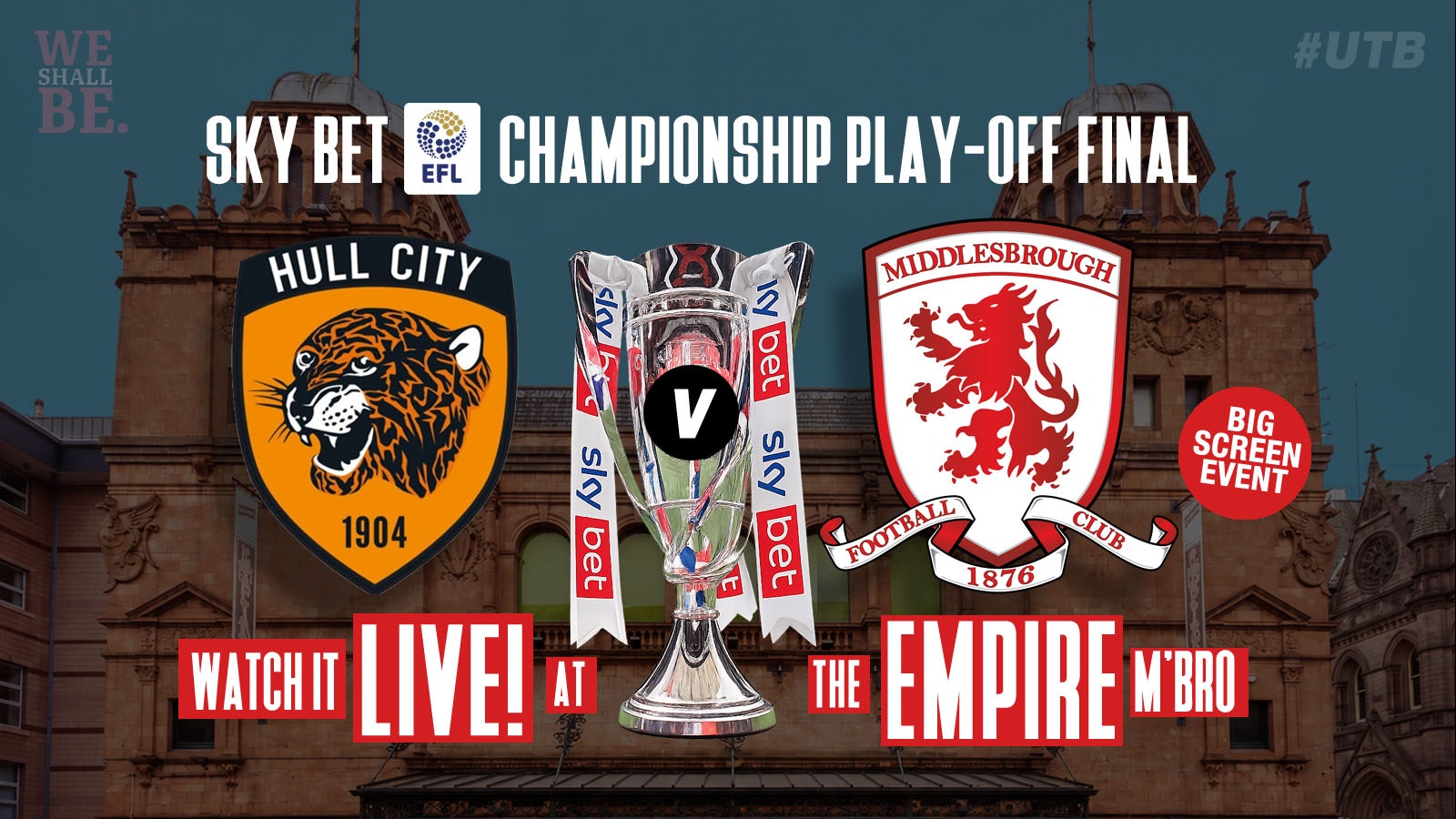 Boro vs. Hull – LIVE!