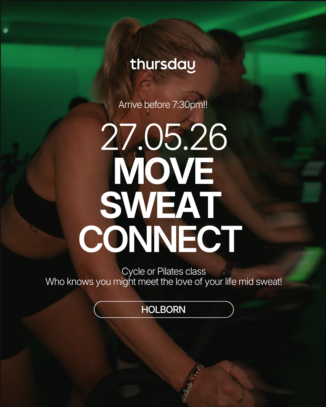 Wednesday | Revolt fitness takeover | Holborn