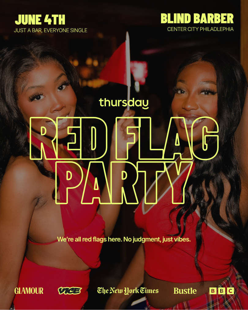 Thursday | Red Flag Party 🚩 at Blind Barber  | Philadelphia