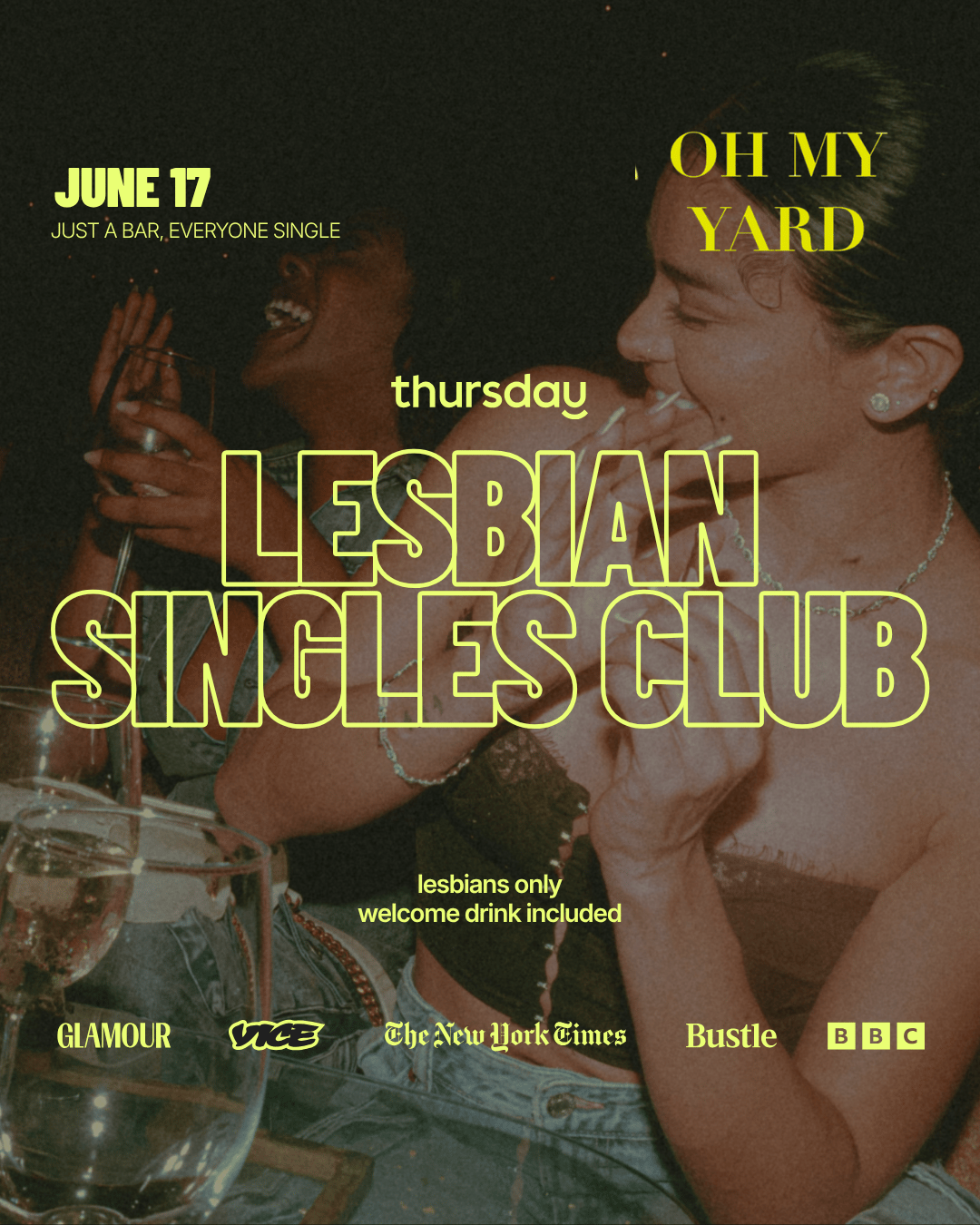 Wedneday | Lesbian Singles Club | Koukaki | 21+