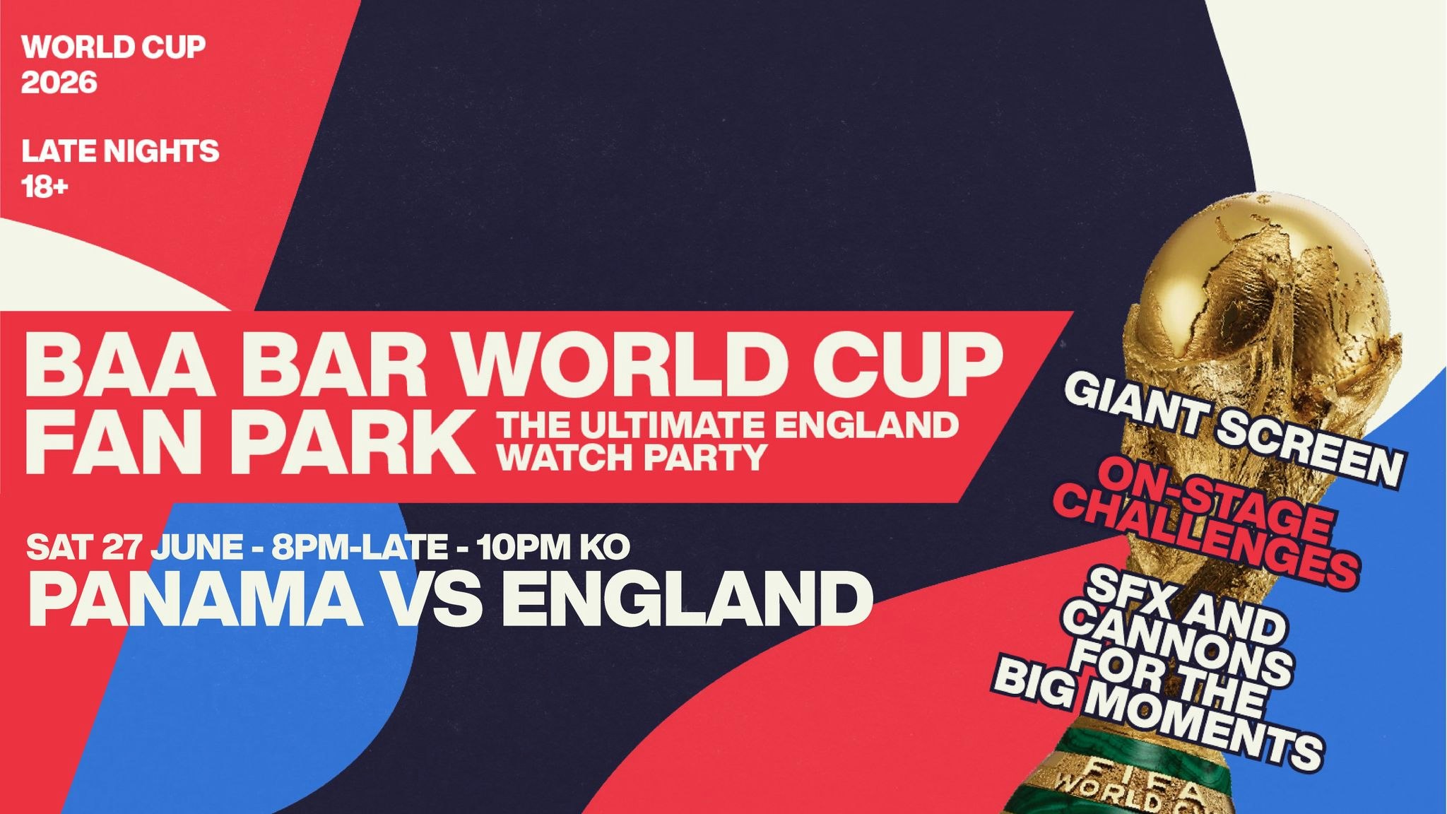 England vs Panama – June 27th