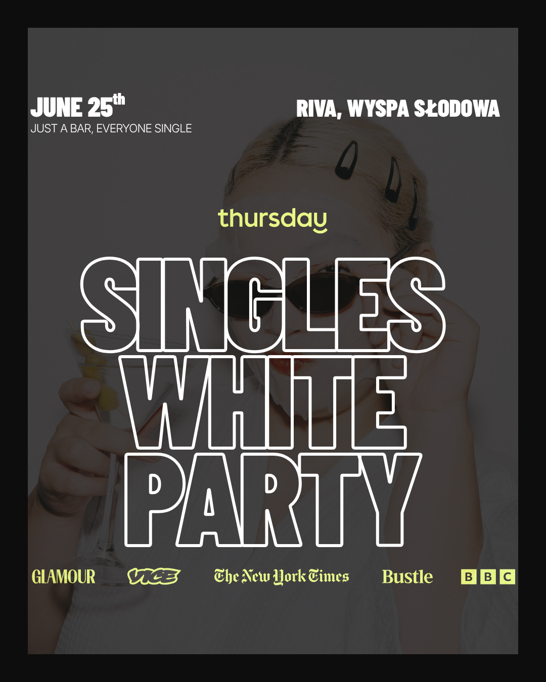 THURSDAY | SINGLES WHITE PARTY | WROCLAW