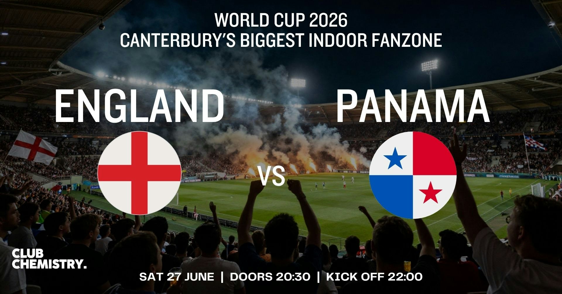 England vs Panama 󠁧󠁢󠁥󠁮󠁧󠁿 Canterbury Word Cup Fanzone