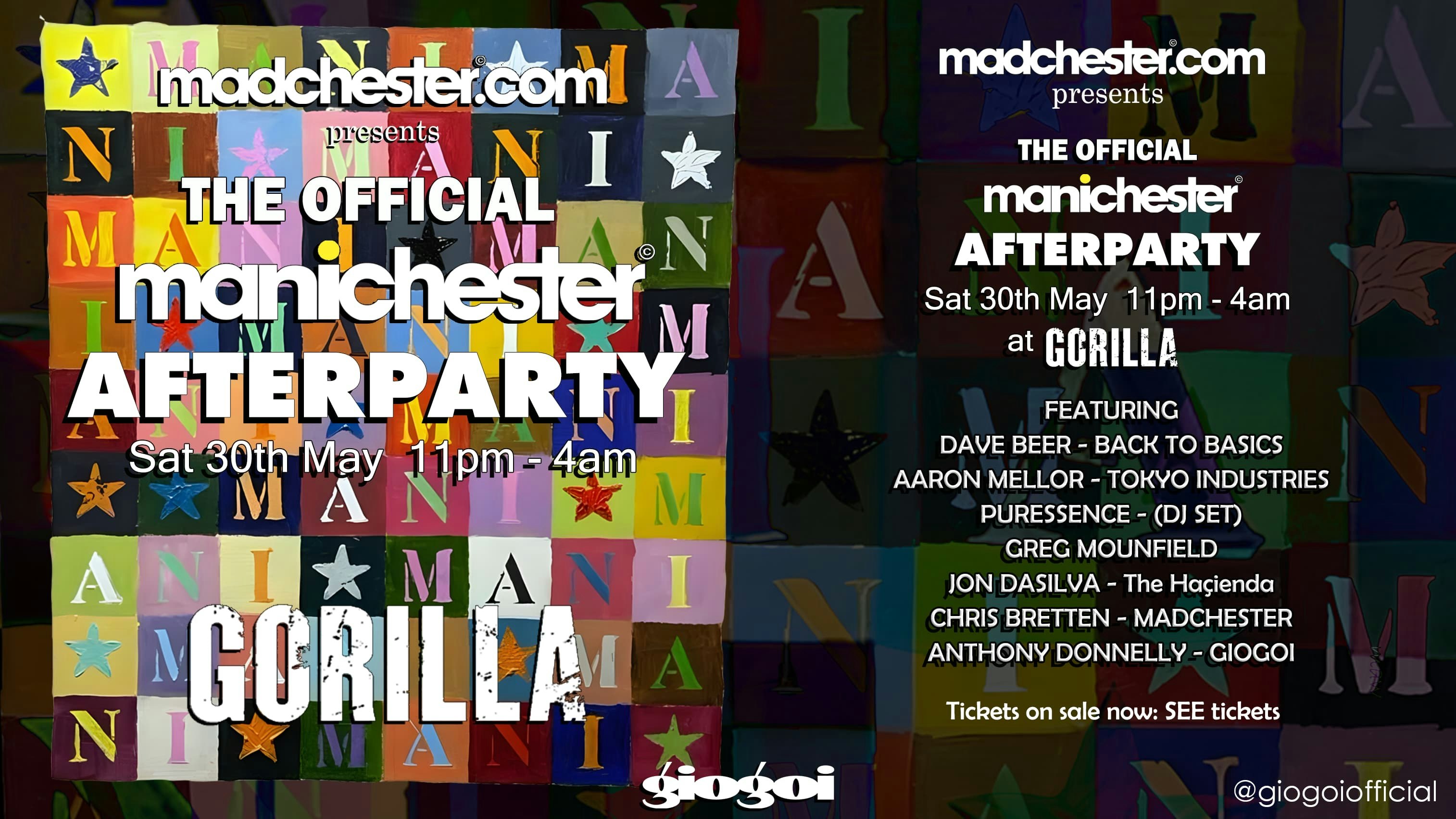 Madchester.com presents: Manichester Aftershow