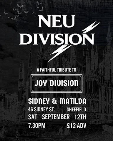 S&M Presents: Neu Division — SIDNEY & MATILDA