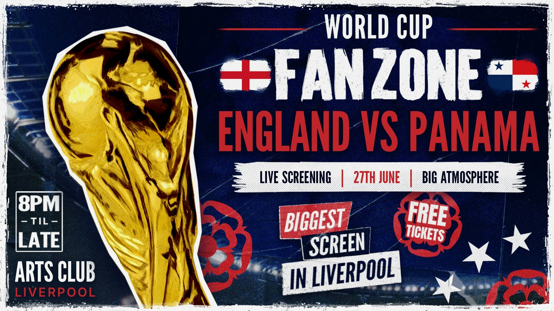 ENGLAND VS PANAMA – WORLDCUP FANZONE