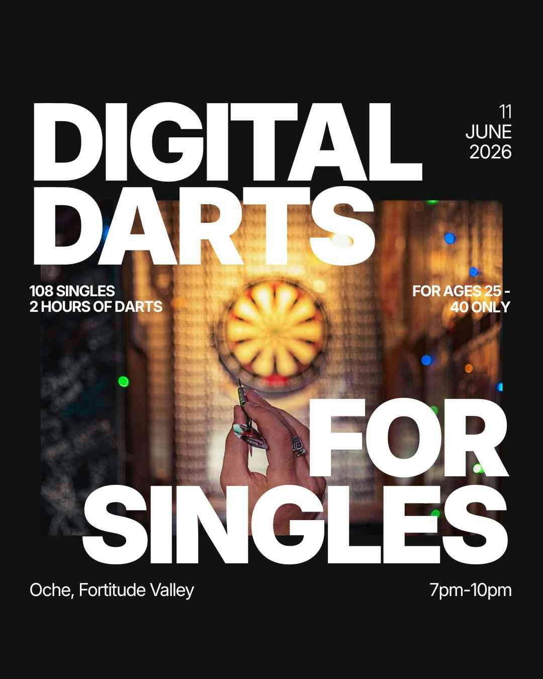 Thursday | Singles Social Darts @ Oche (U35) | Fortitude Valley