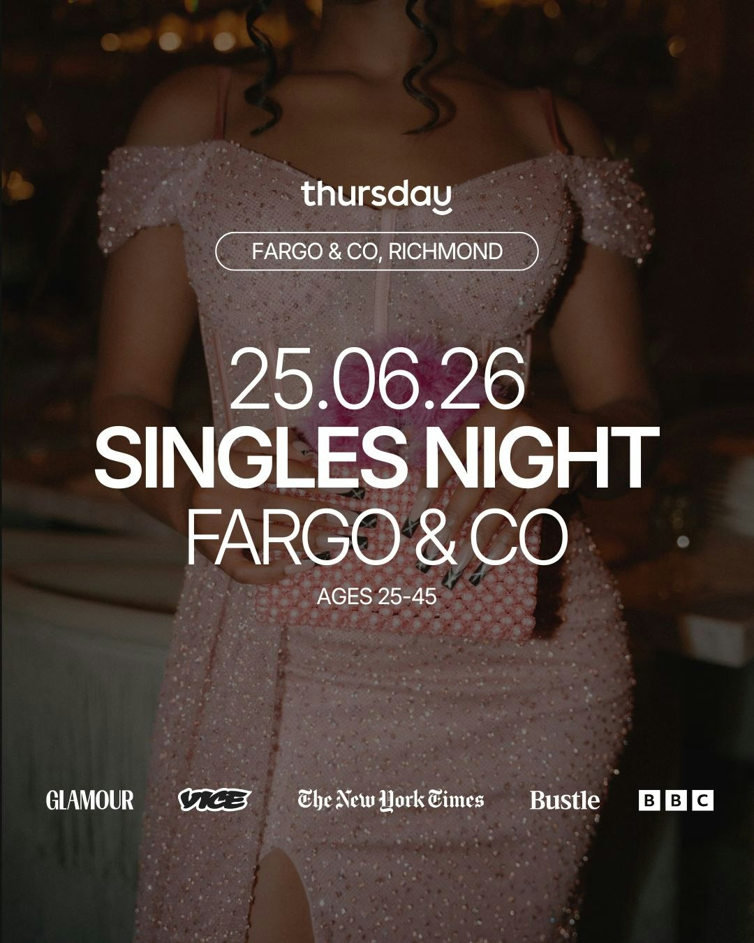 Thursday | Fargo & Co (25–45)  | Richmond