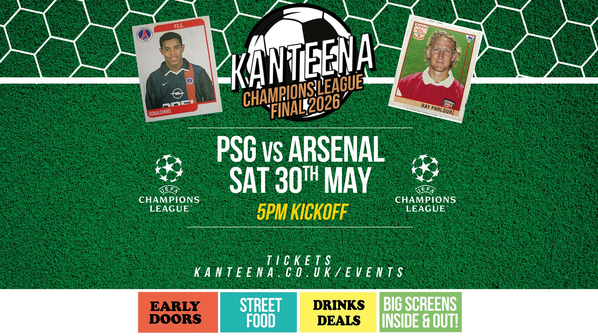 Champions League Final: PSG vs Arsenal