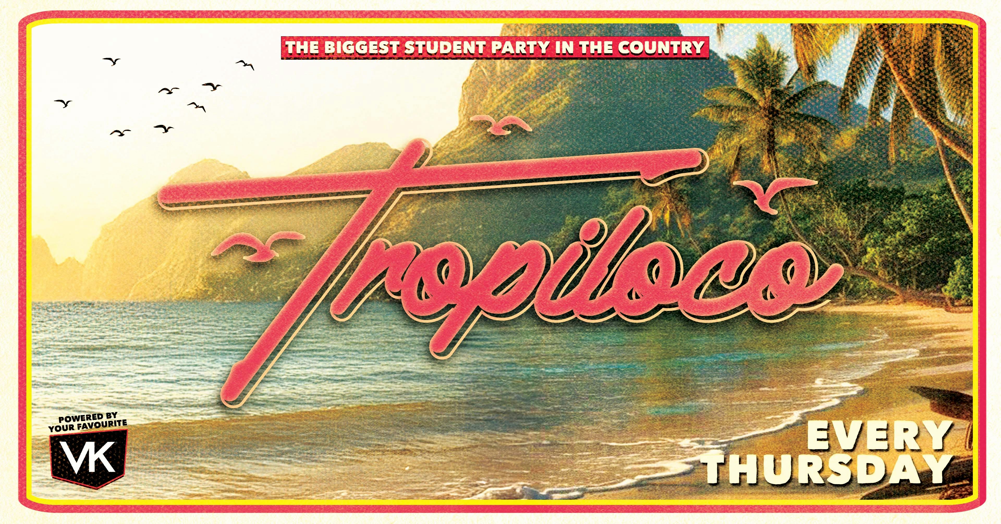 🌴🪩 TROPILOCO MANCHESTER 🪩🌴 THE UK’S BIGGEST PARTY BRAND // EVERY THURSDAY @ FACTORY! // POWERED BY VK!