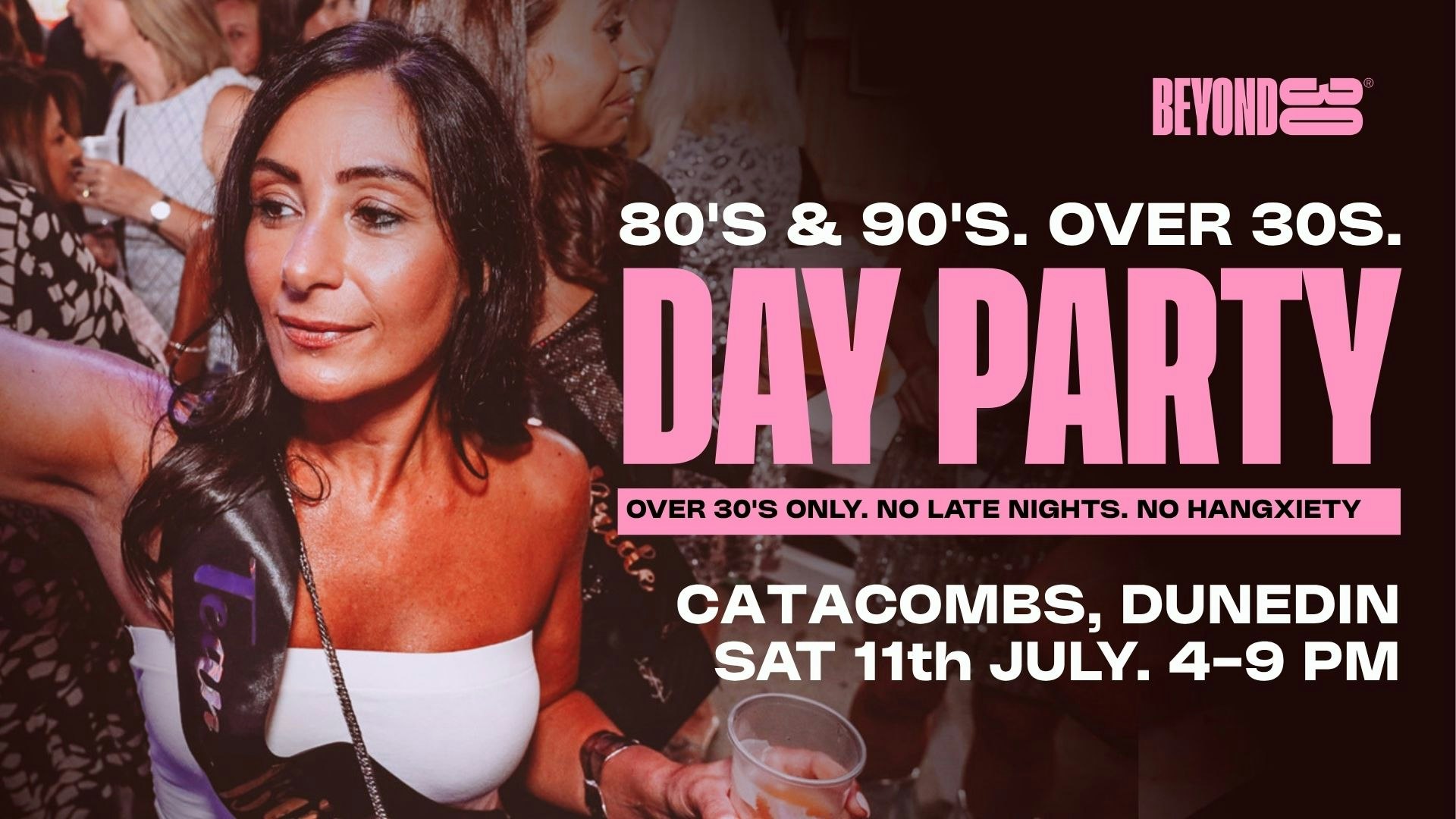 80s & 90s Over 30s Daytime Clubbing – DUNEDIN🕺🏽