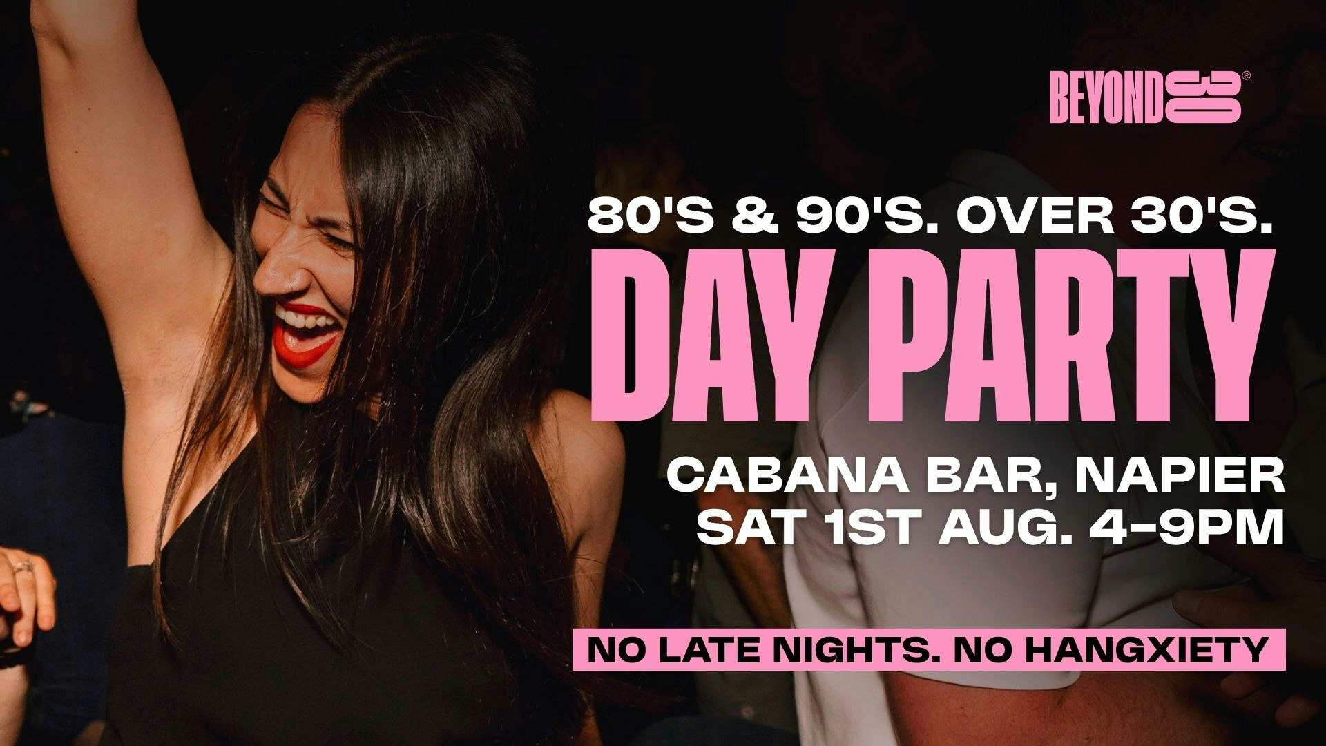 80s & 90s Over 30s Daytime Clubbing – NAPIER🪩