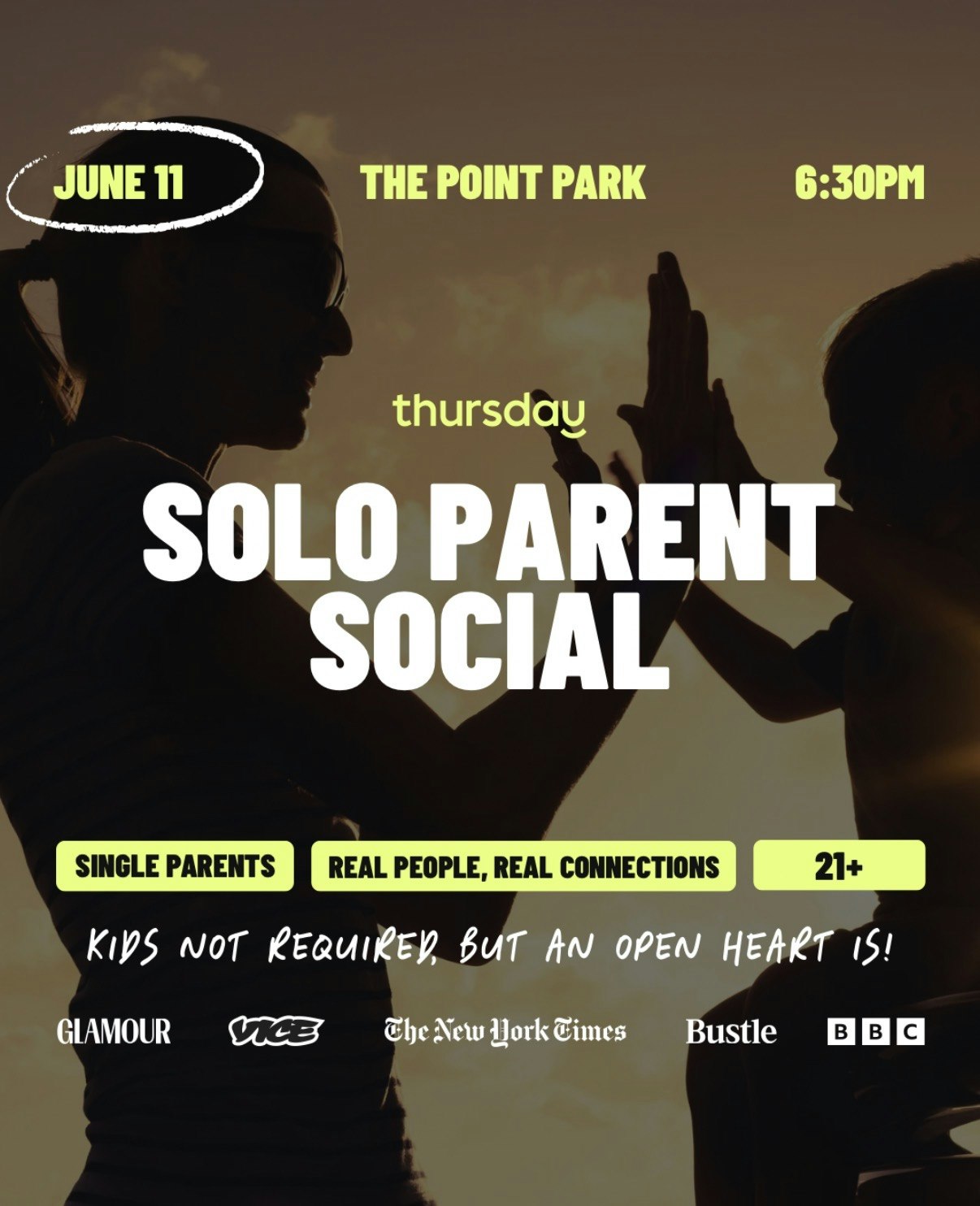 Thursday | Solo Parent Social | San Antonio