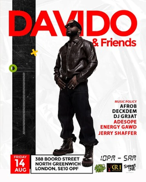 DAVIDO & FRIENDS LIVE @ STUDIO 338