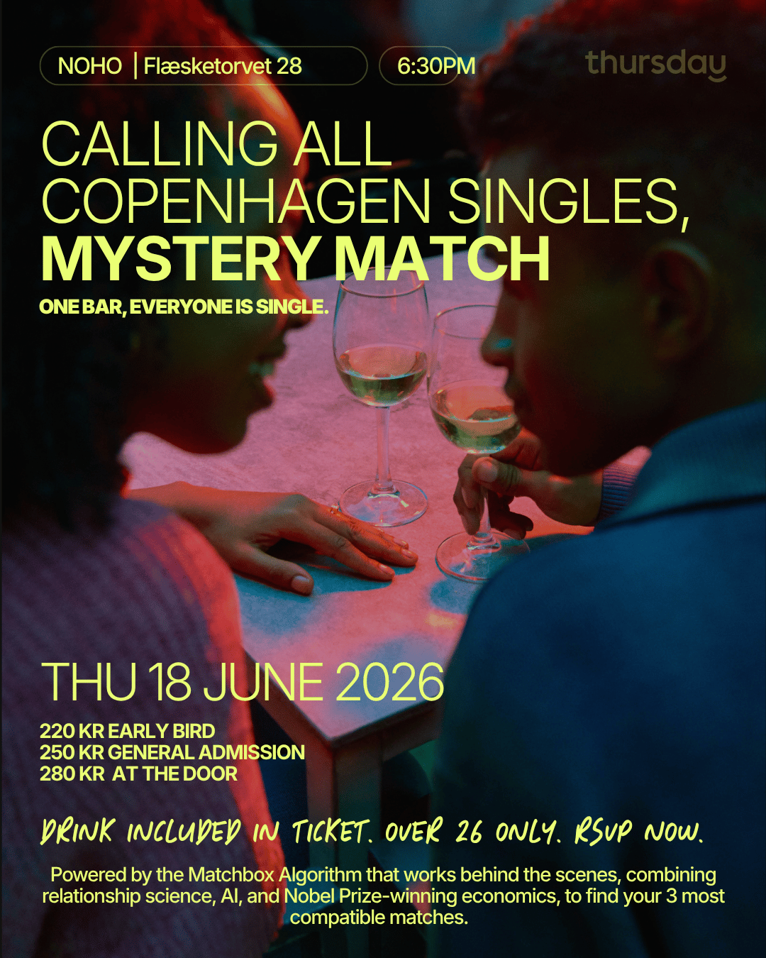 Mystery Match +26 | NOHO