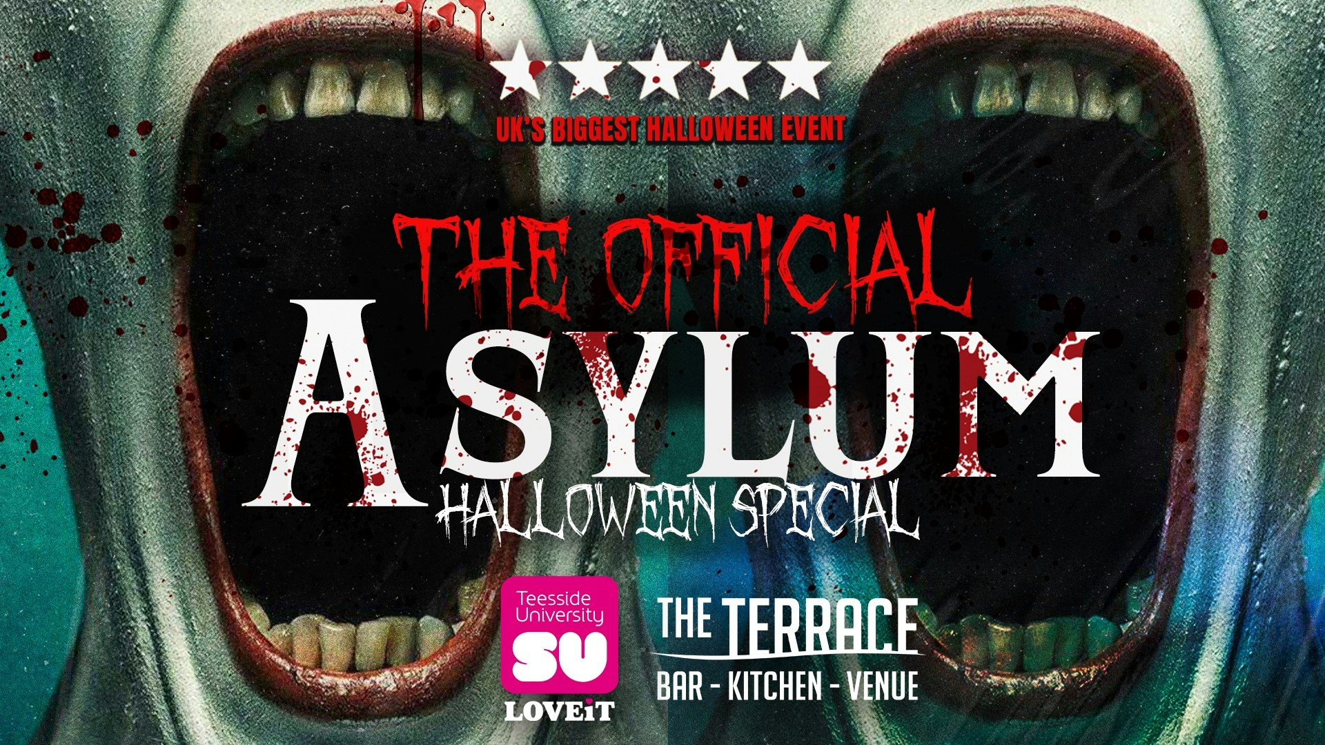 MIDDLESBROUGH HALLOWEEN 🎃 – THE OFFICIAL ASYLUM – Sold out 10 years running!