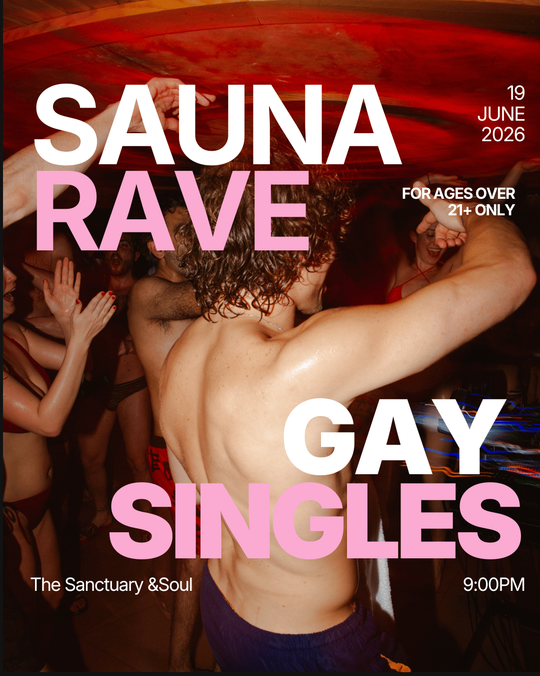 Friday | Gay Sauna Rave | Sanctuary &Soul