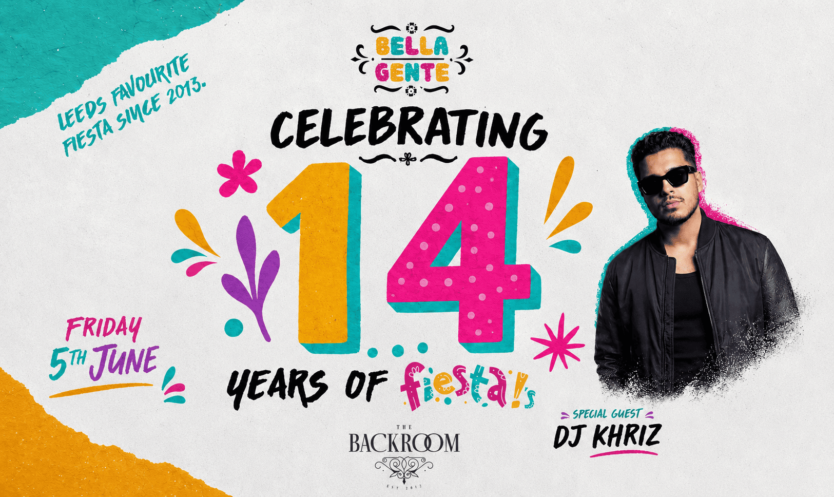 💃Bella Gente’s 14th Bday (DJ KHRIZ) Reggaeton vs RnB & Hip Hop @ The Backroom
