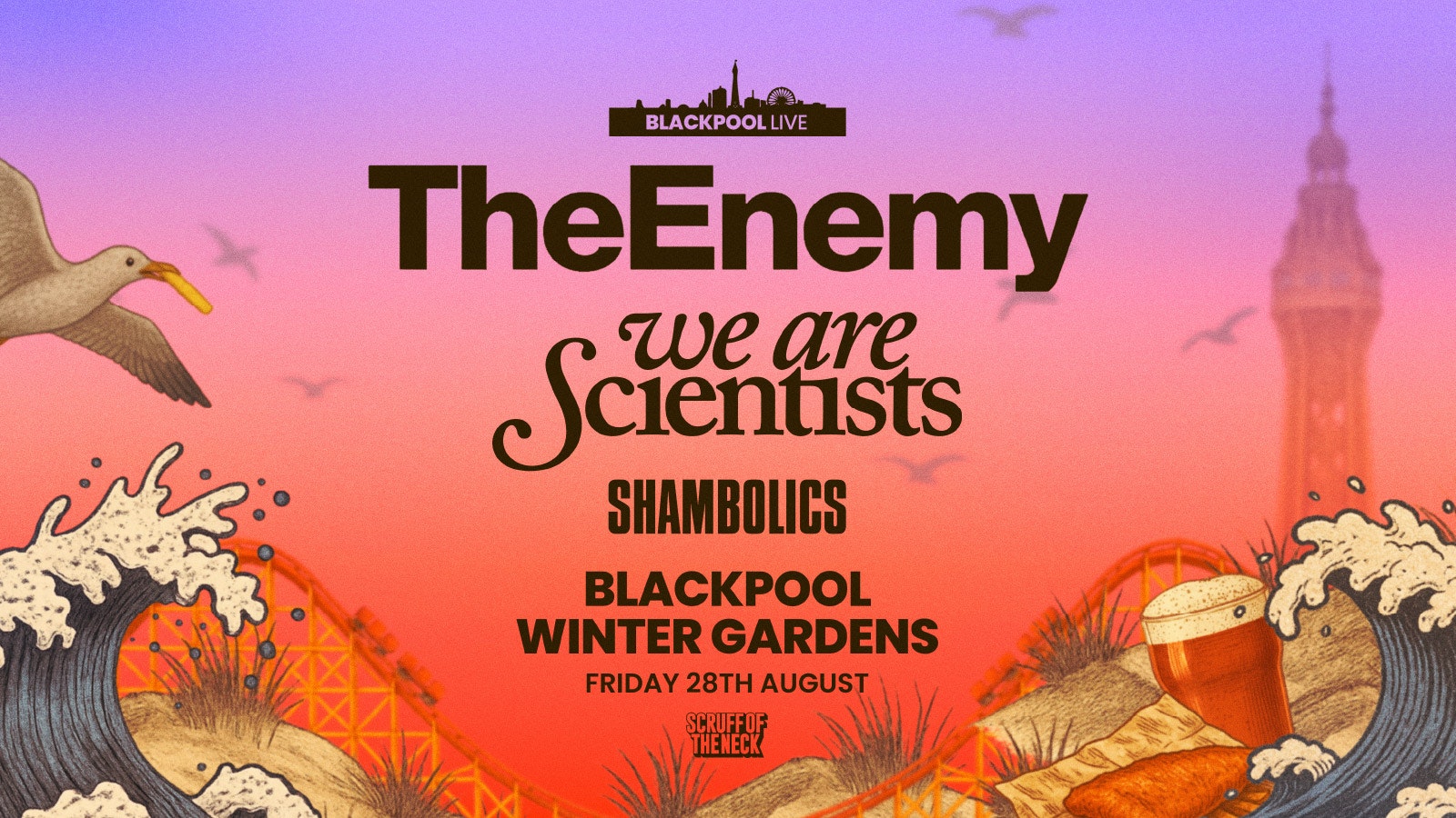 The Enemy | Blackpool, Winter Gardens