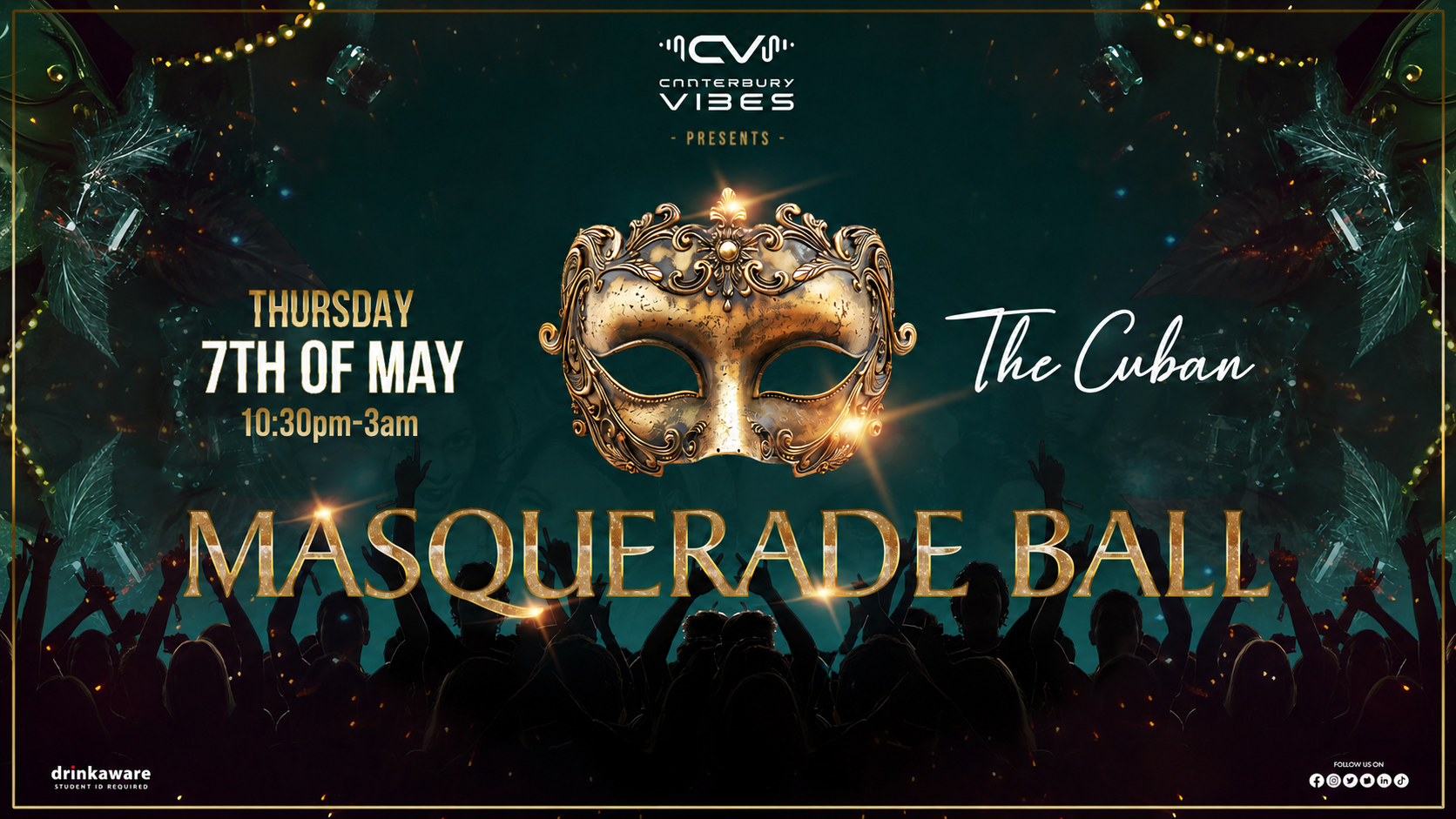 MASQUERADE BALL 🪩 @ The Cuban