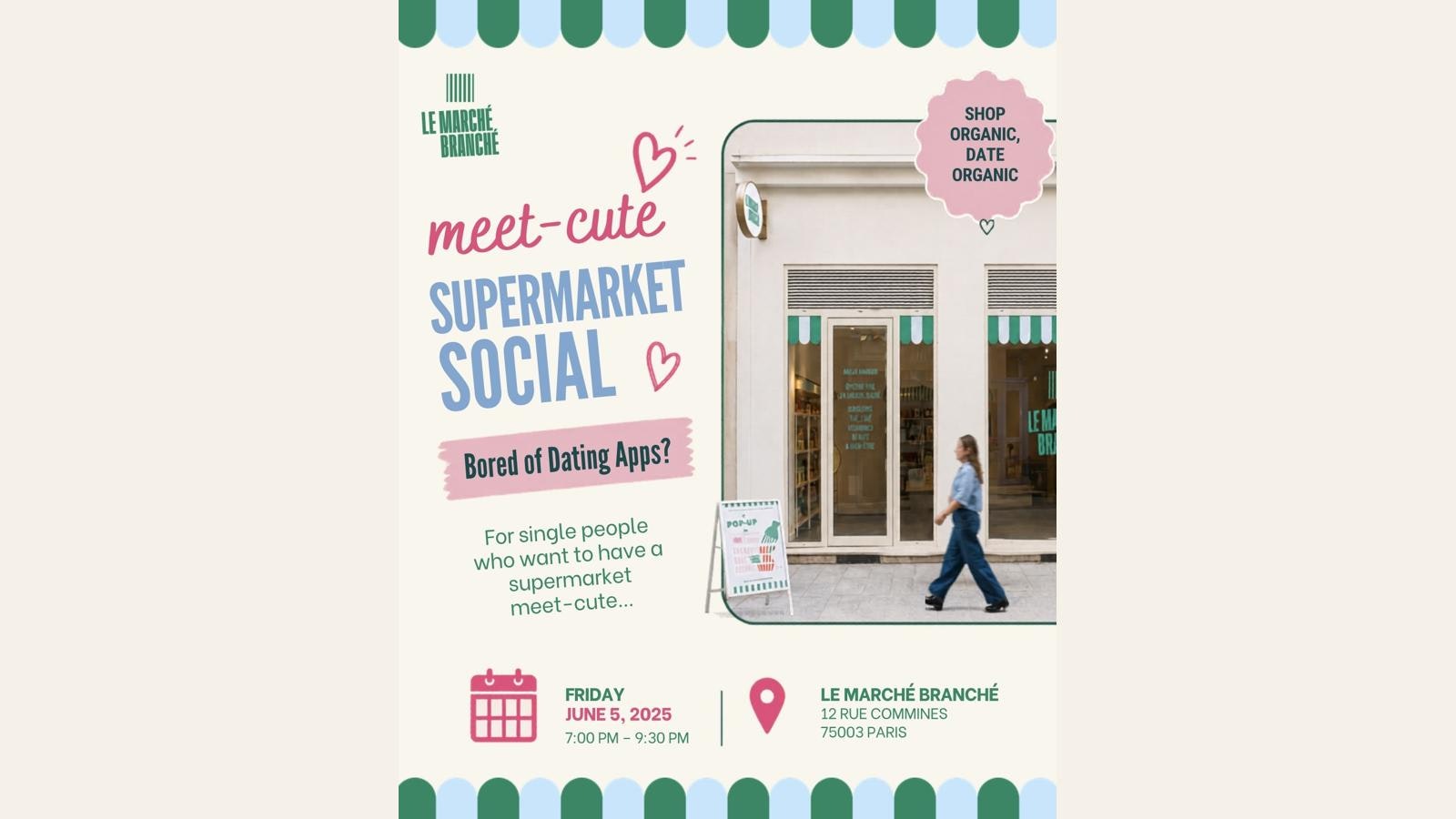 Supermarket Meet-Cute (BODA Paris Launch)