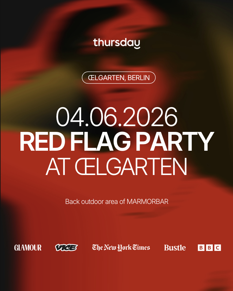 Thursday | Red Flag Party (30+) | Berlin