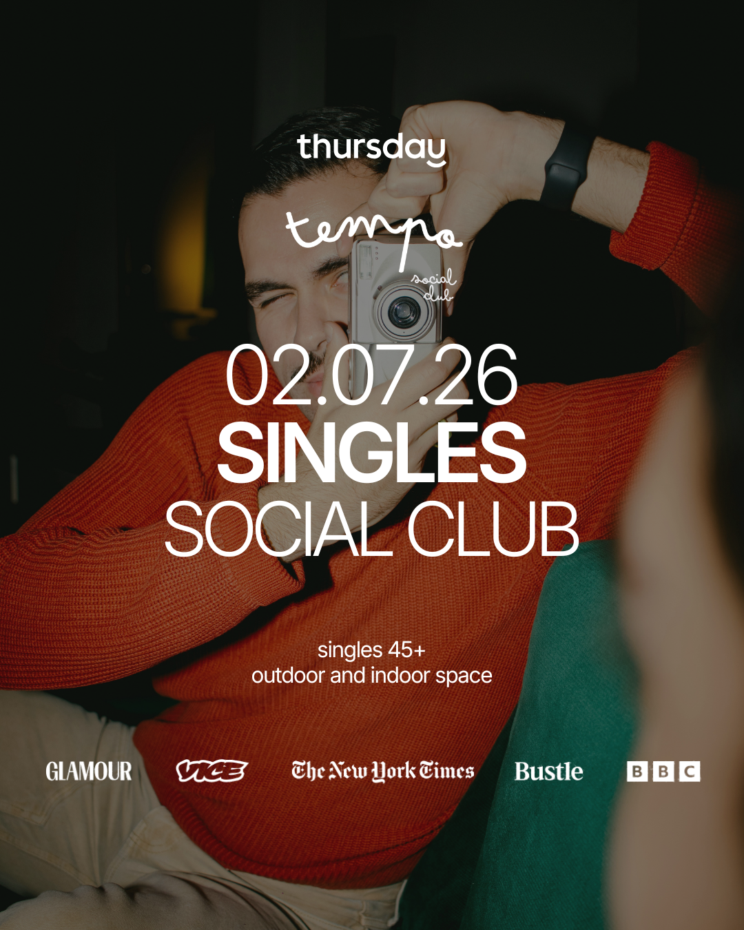 Thursday | Singles Social Club | Koukaki | 45+