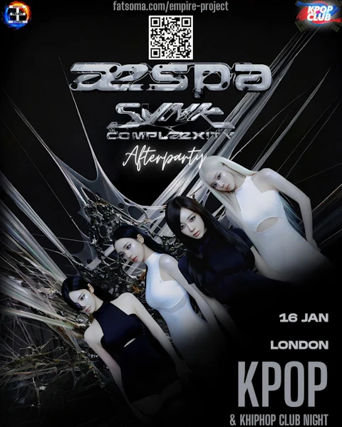 AESPA LONDON AFTERPARTY: KPop Club | KPop KHipHop EDM | Tickets from £5 | 16/1/27