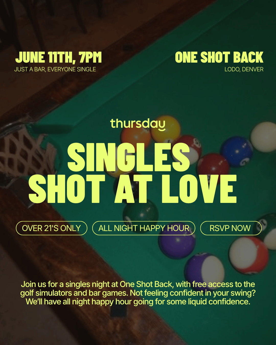 Thursday | Shot At Love | Denver