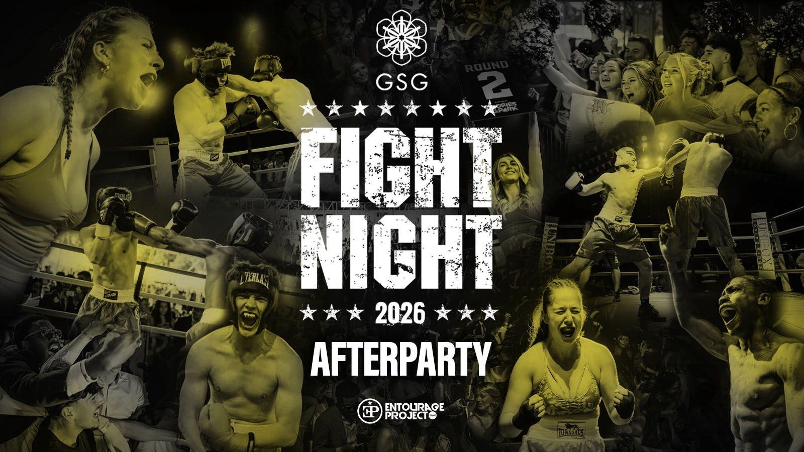 FIGHT NIGHT 2026 AFTERPARTY @ GUN STREET GARDEN🥊🛎️