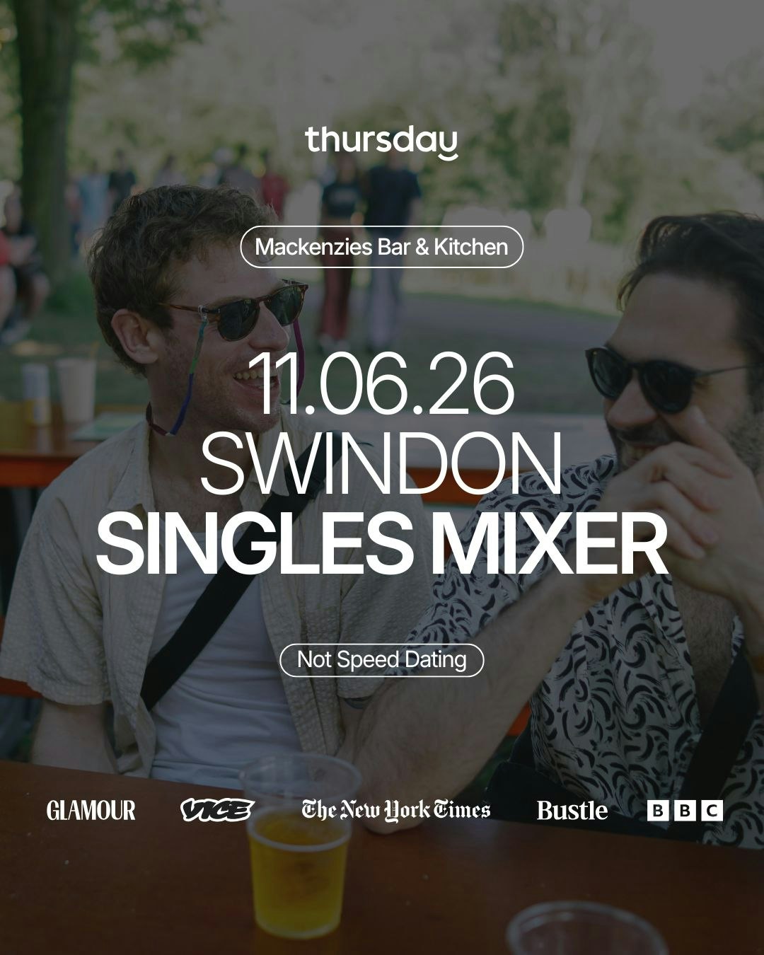 Thursday | Mackenzies Bar & Kitchen | Swindon