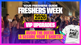 F*CK ME It's Freshers UK Tour 2026 - JUMP THE QUEUES 🦘 & SECURE YOUR T SHIRTS 👕