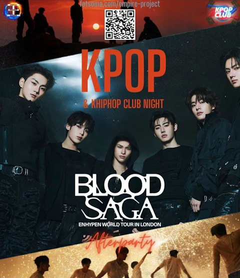 ENHYPEN LONDON AFTERPARTY: KPop Club | KPop KHipHop EDM | Tickets from £5 | 9/3/27